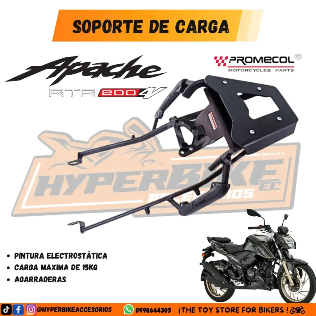 Soporte de Carga Apache RTR 200 4V