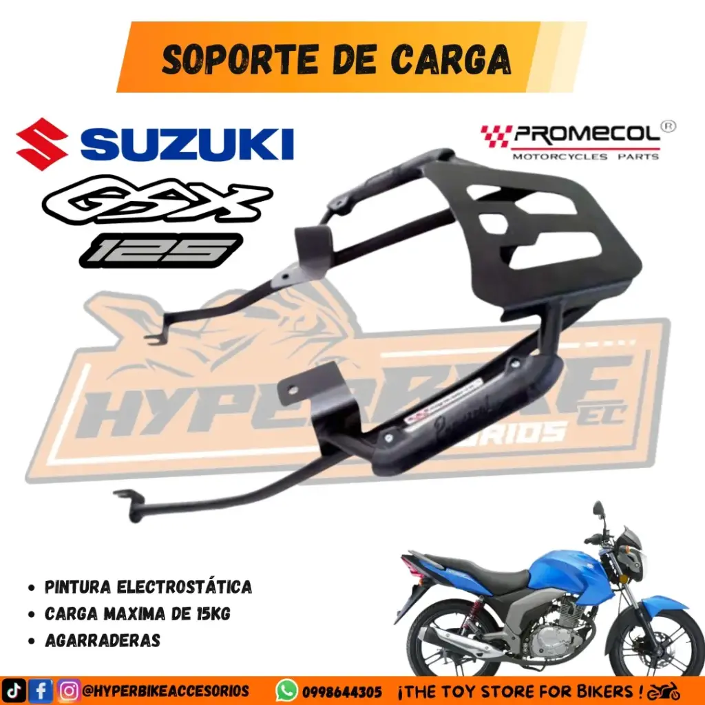 Soporte de Carga Suzuki GSX125