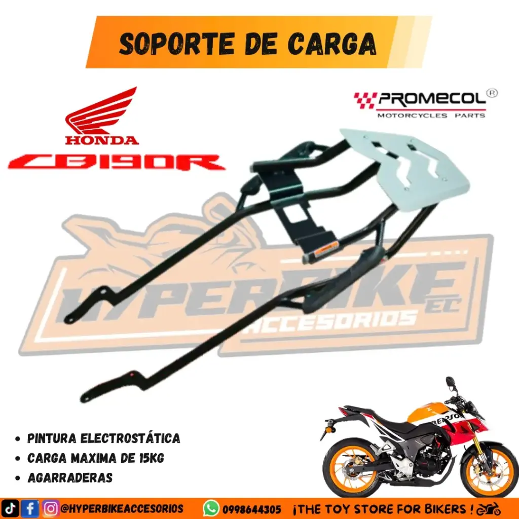 Soporte de Carga Honda 190R