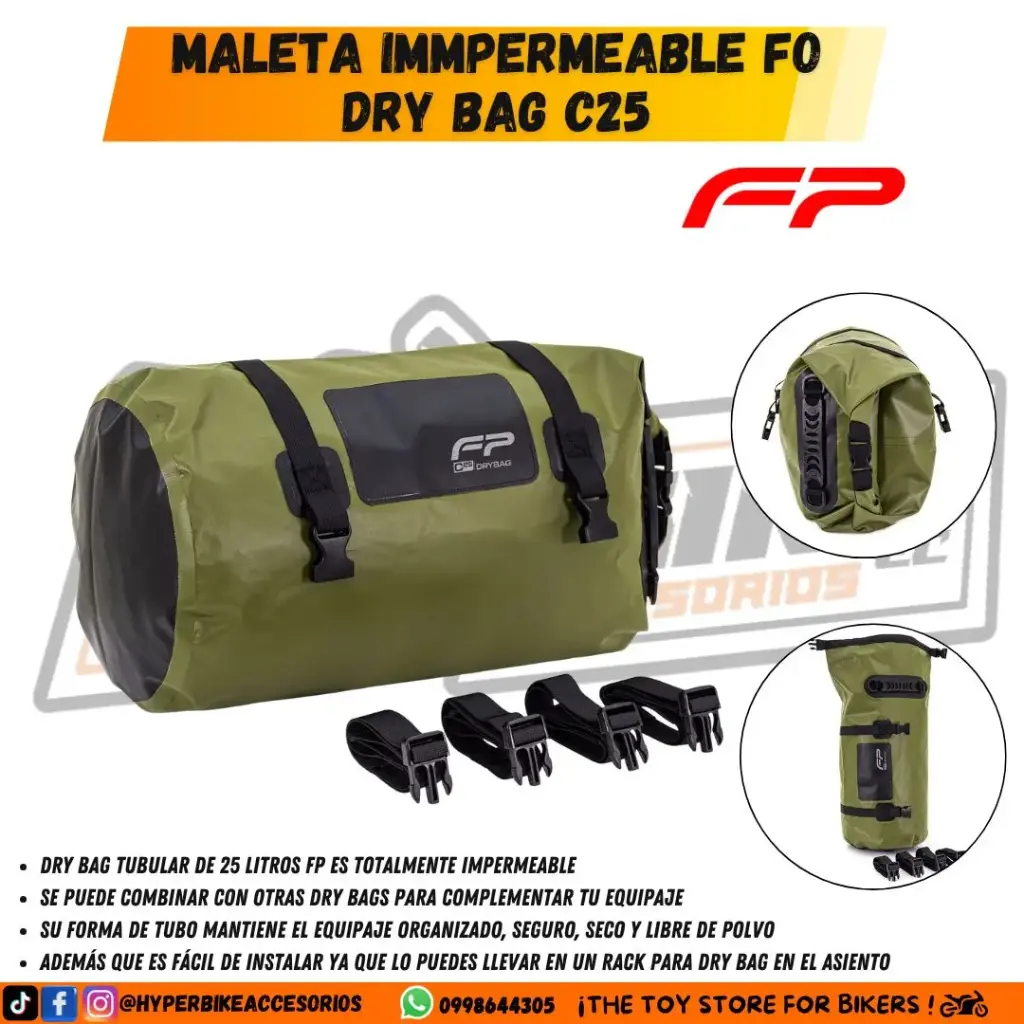 Maleta Impemeable FP Drybag C25 Verde Ml