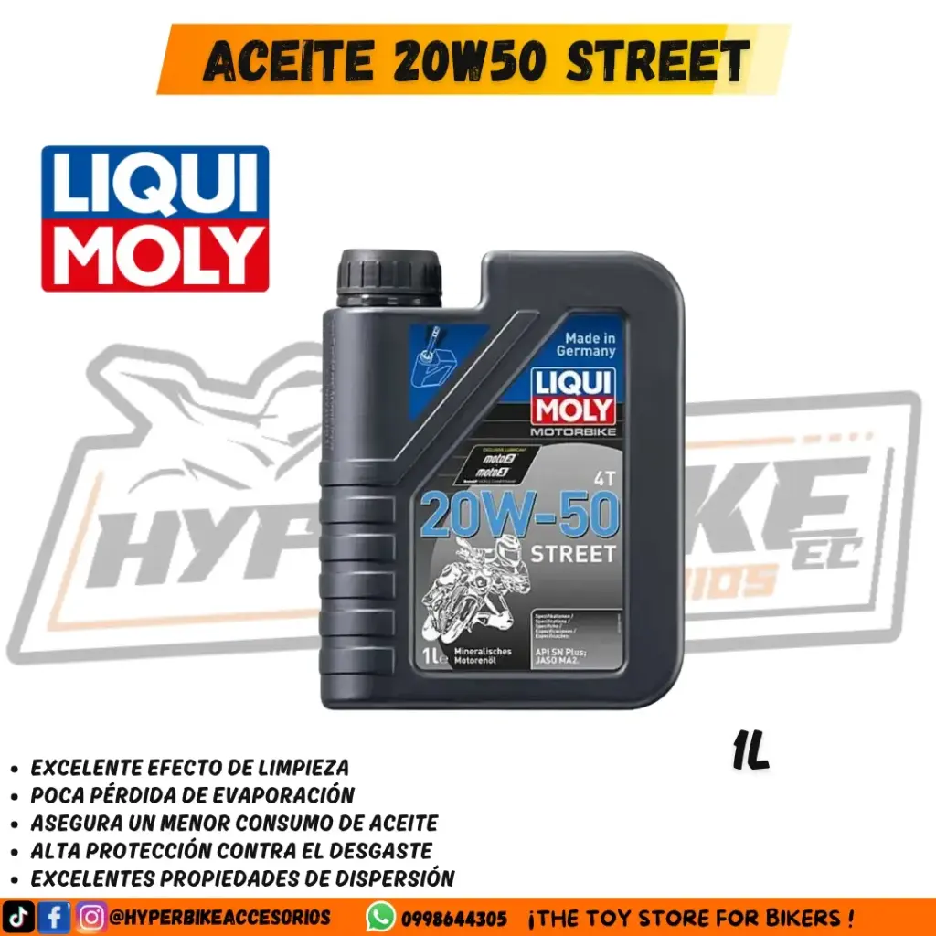 Aceite Liqui Moly 20W50