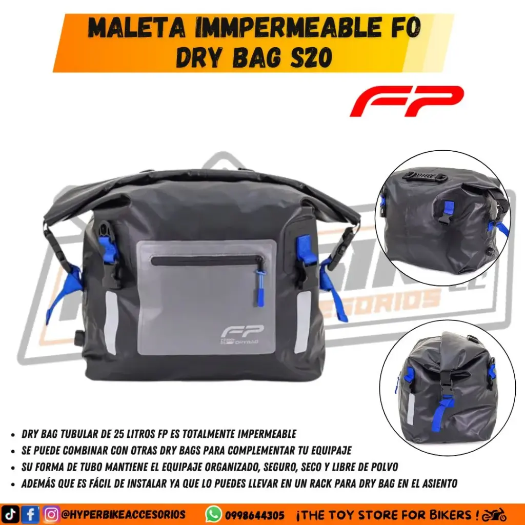 Maleta Impermeable FP Drybag S20 Azul