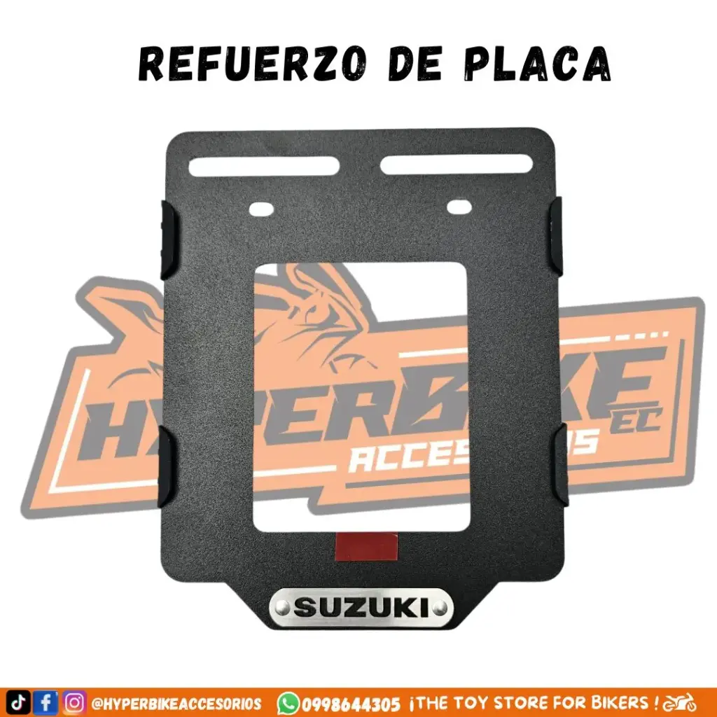Refuerzo de placa Suzuki