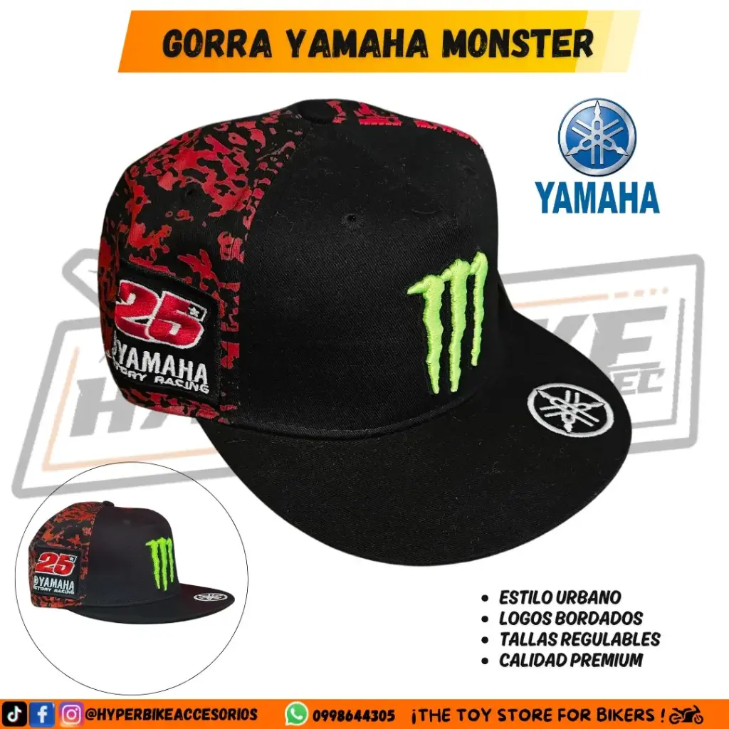Gorra Yamaha Monster