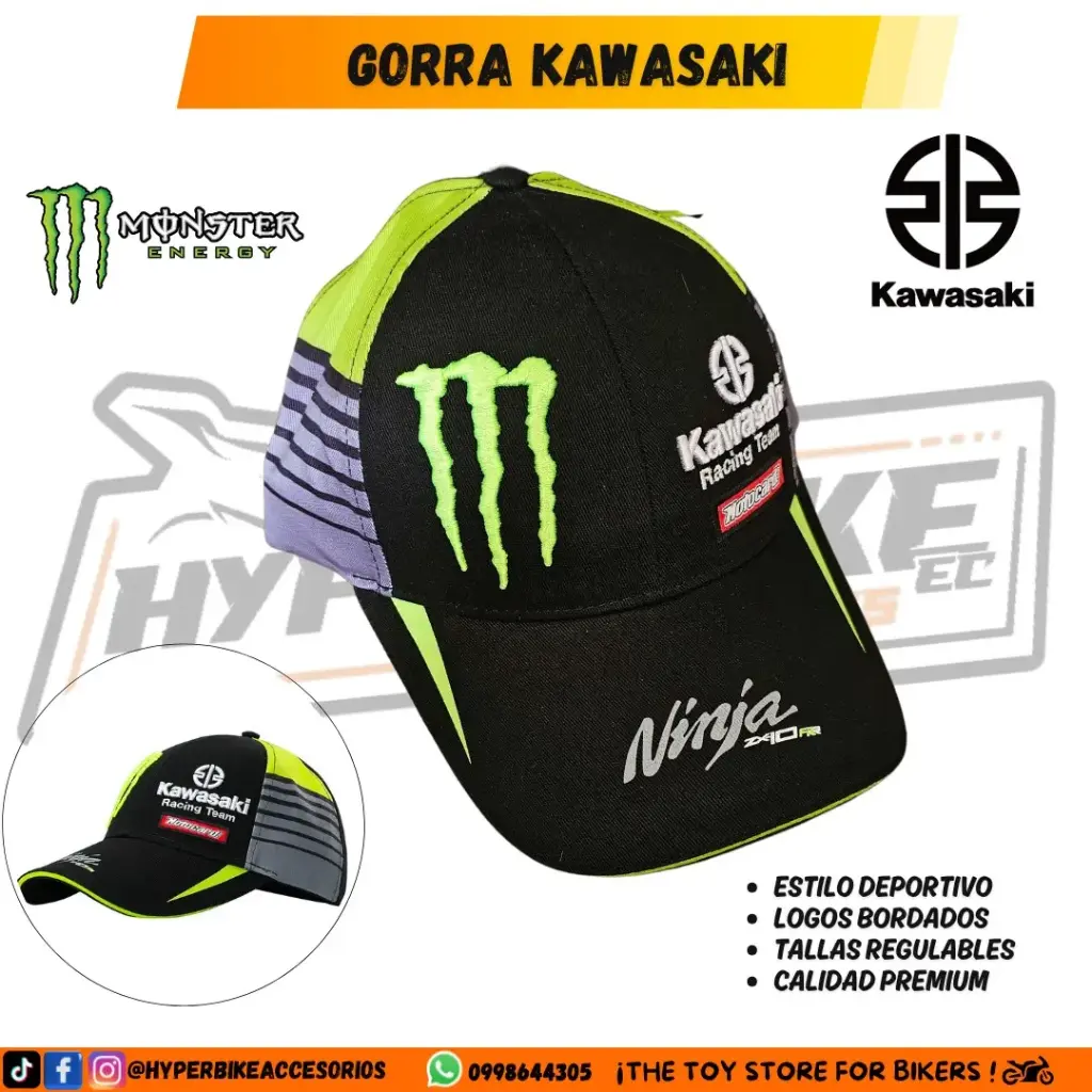 Gorra Kawasaki Monster