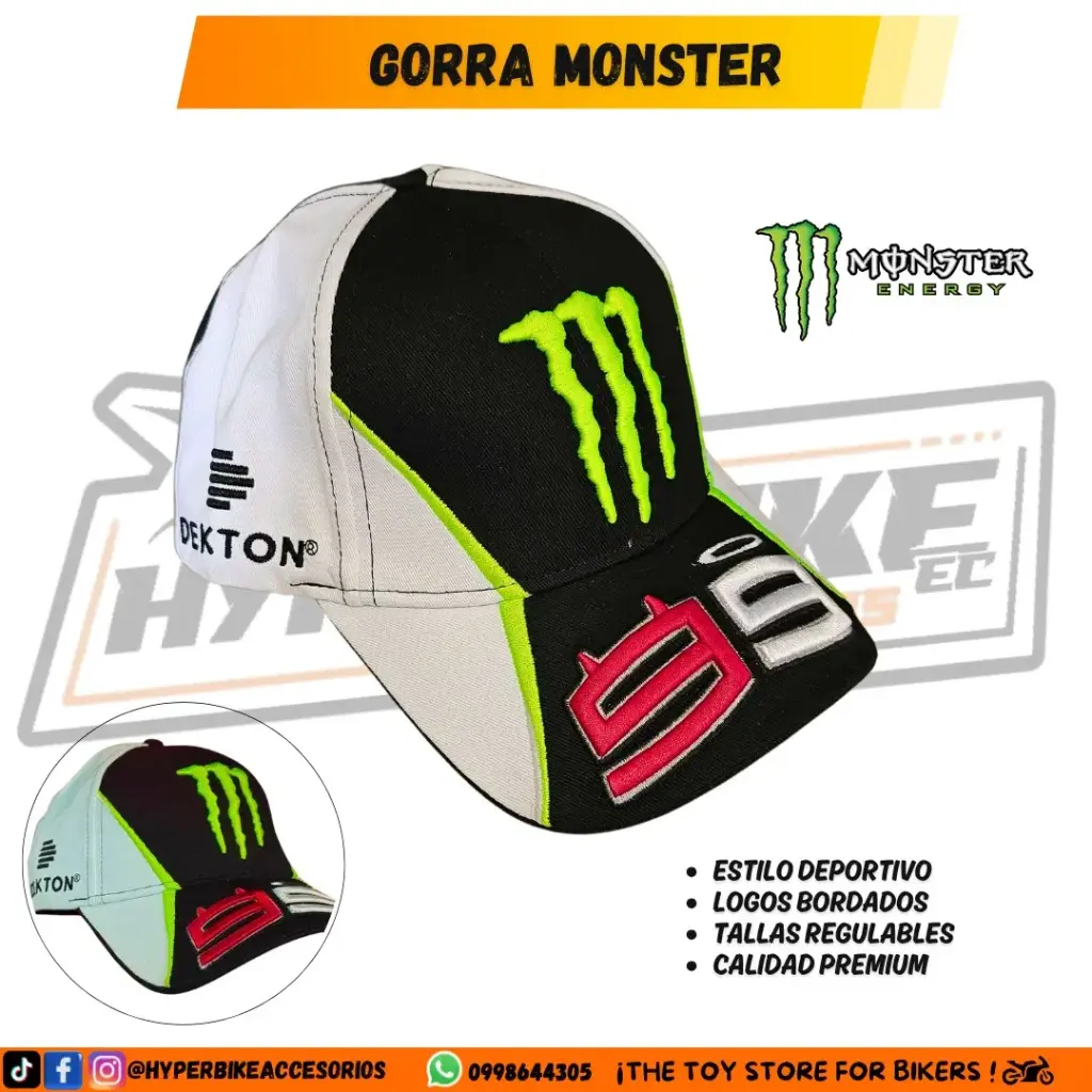 Gorra Monster