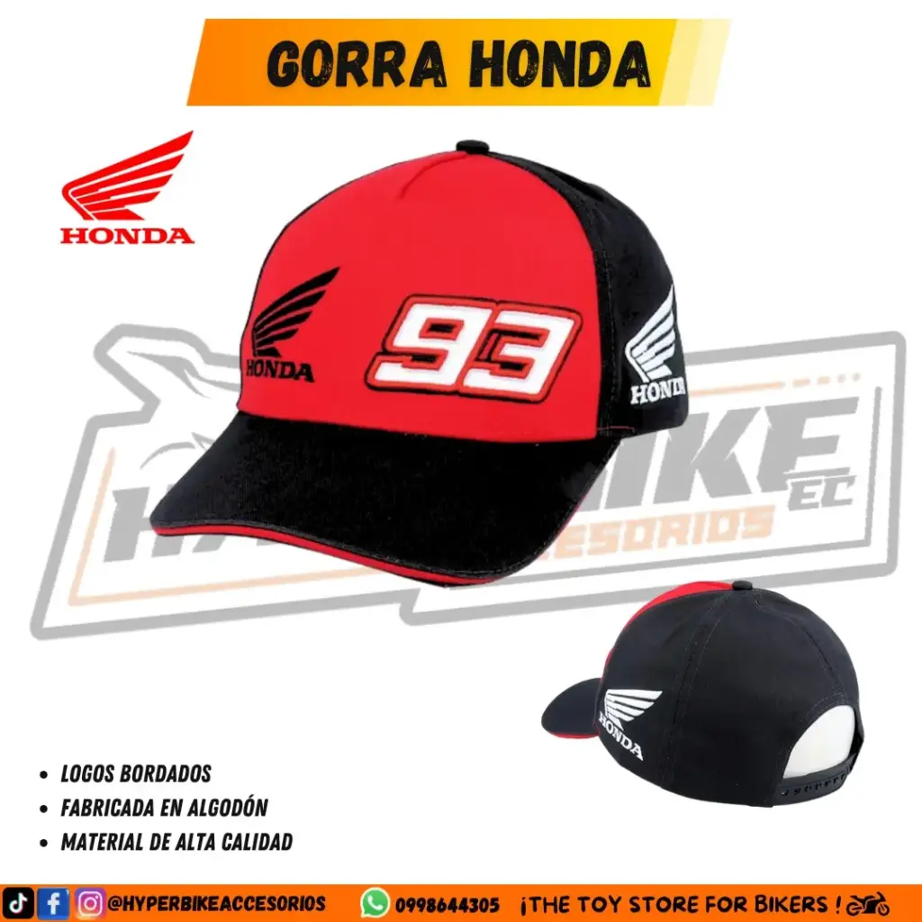 Gorra Honda