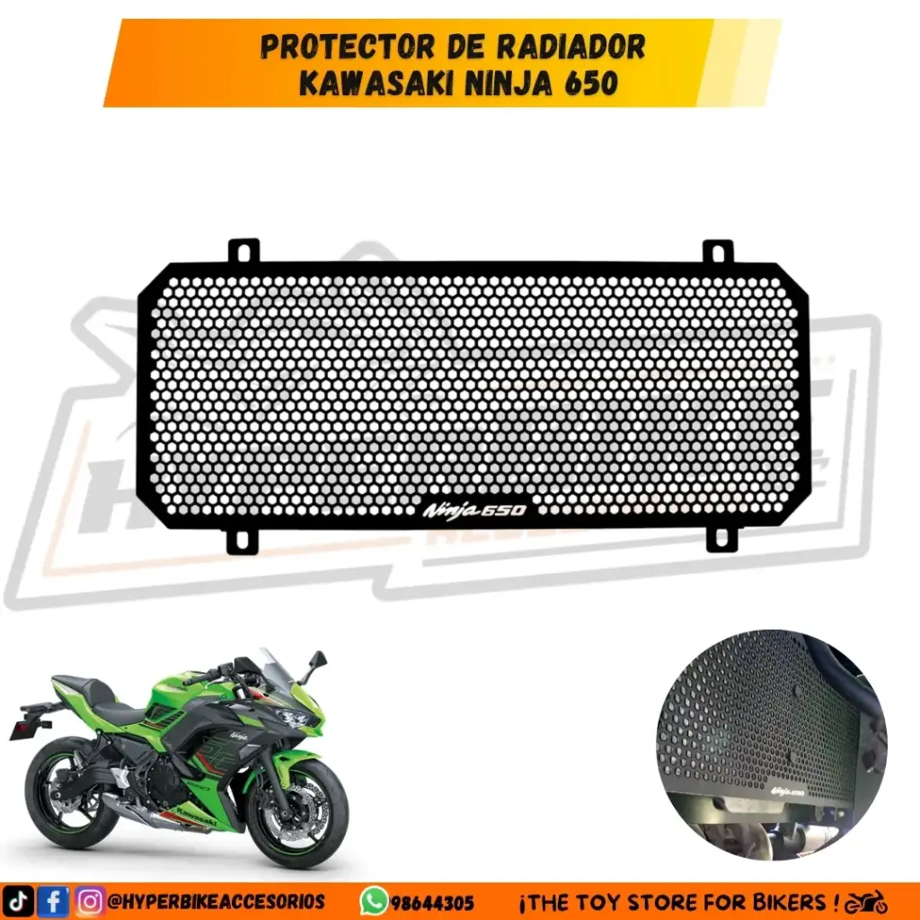 Protector de Radiador Kawasaki Ninja 650