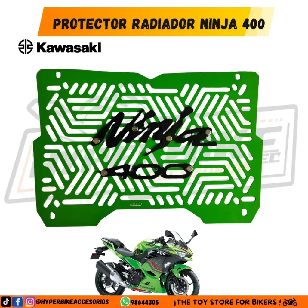 Protector Radiador Ninja 400