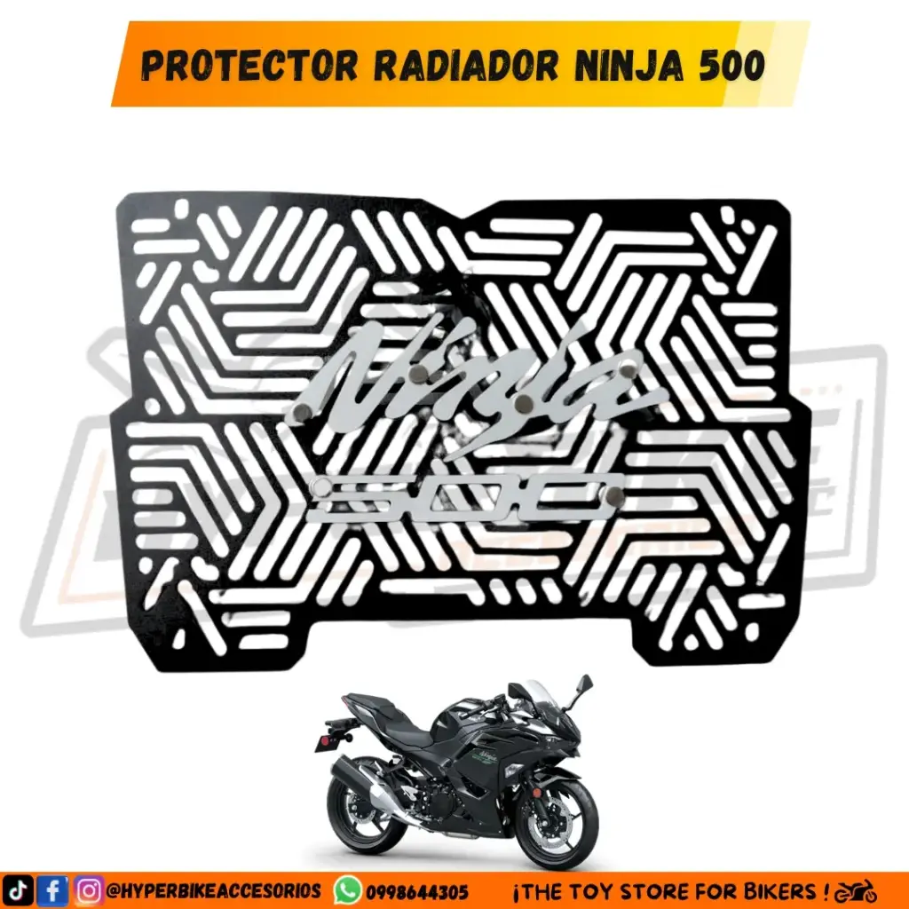 Protector de Radiador Ninja 500