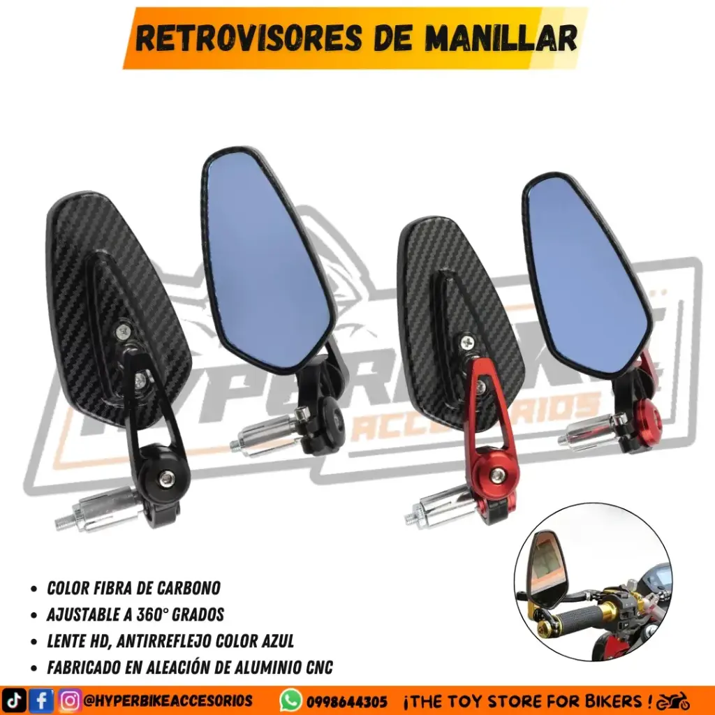 Retrovisores de Manillar