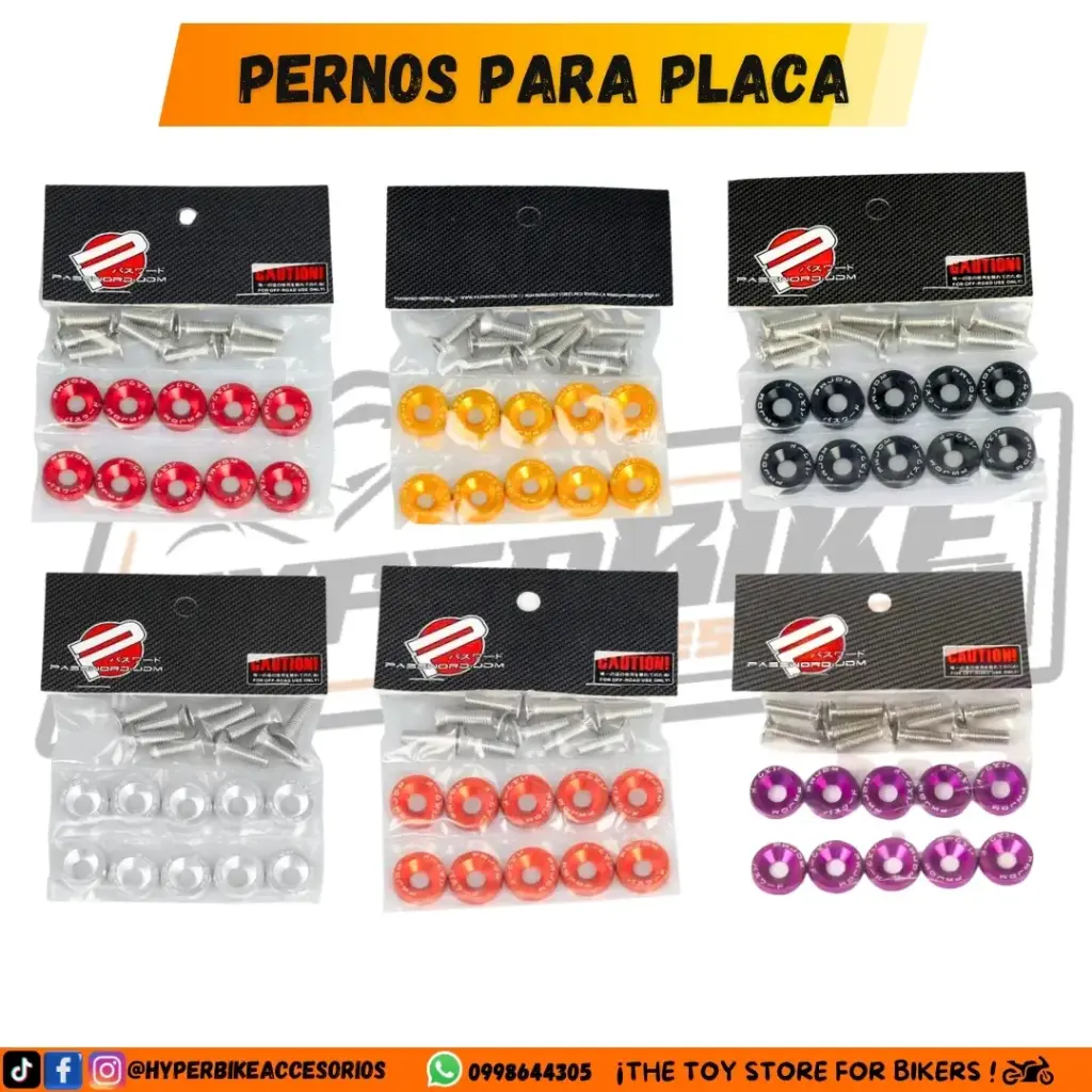 Pernos para Placa