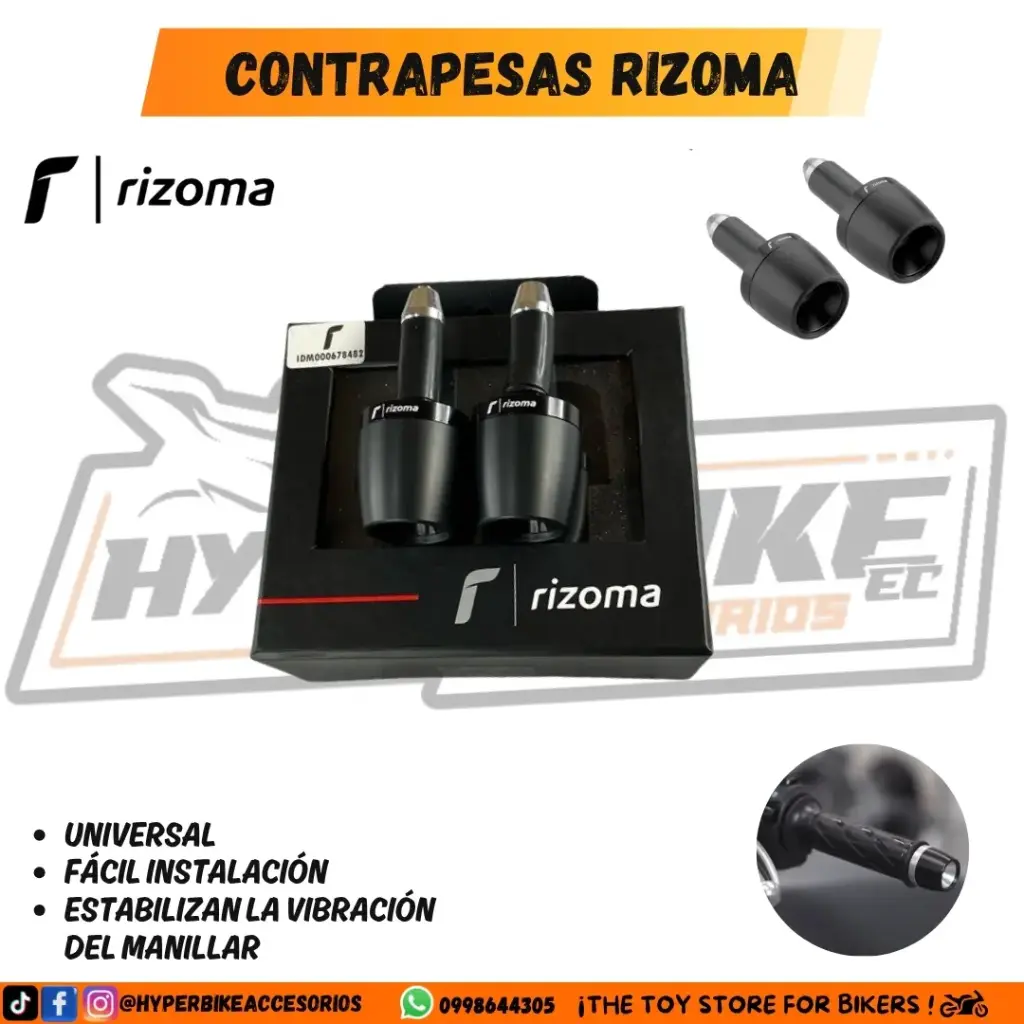 Contrapezas Rizoma Negro