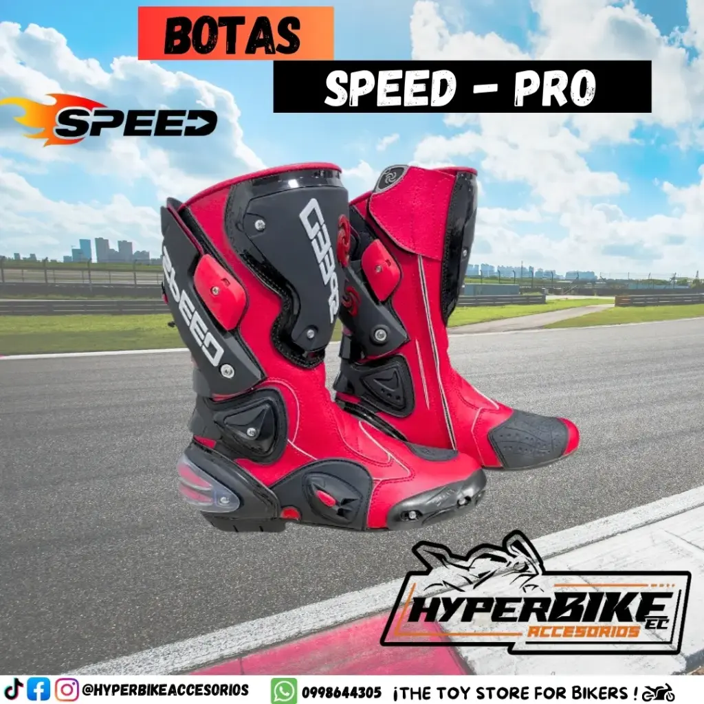 Botas Speed Pro RED