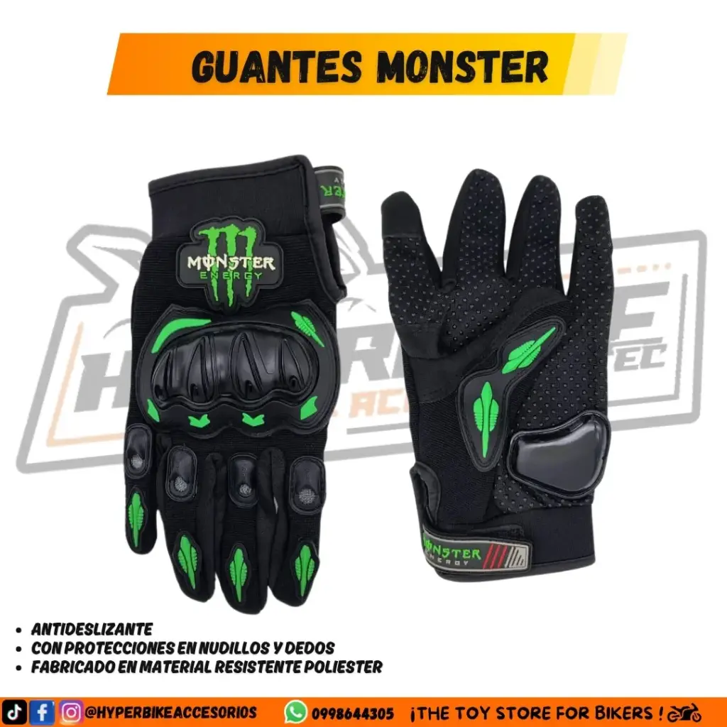 Guantes Monster