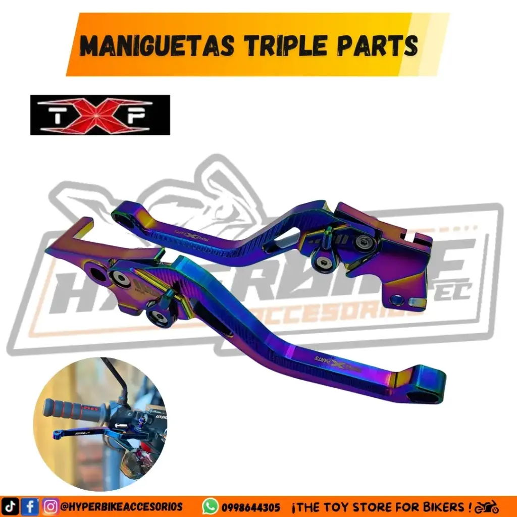 Maniguetas Triple Parts Tornasol
