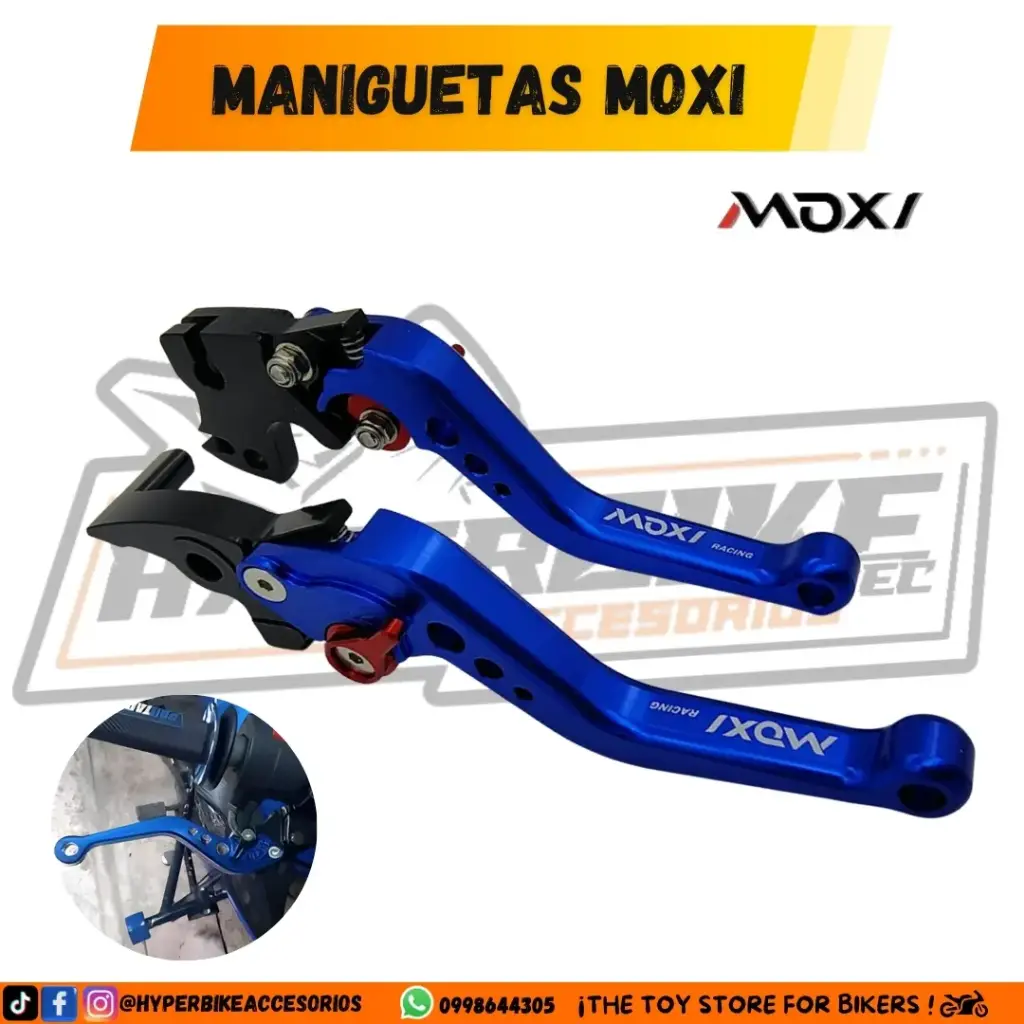 Maniguetas Moxi Azul