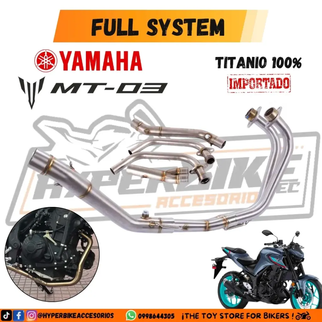 Full System Titanio MT-03 