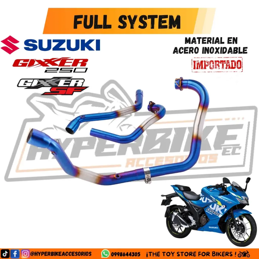 Full System Suzuki Gixxer 250 / Suzuki SF