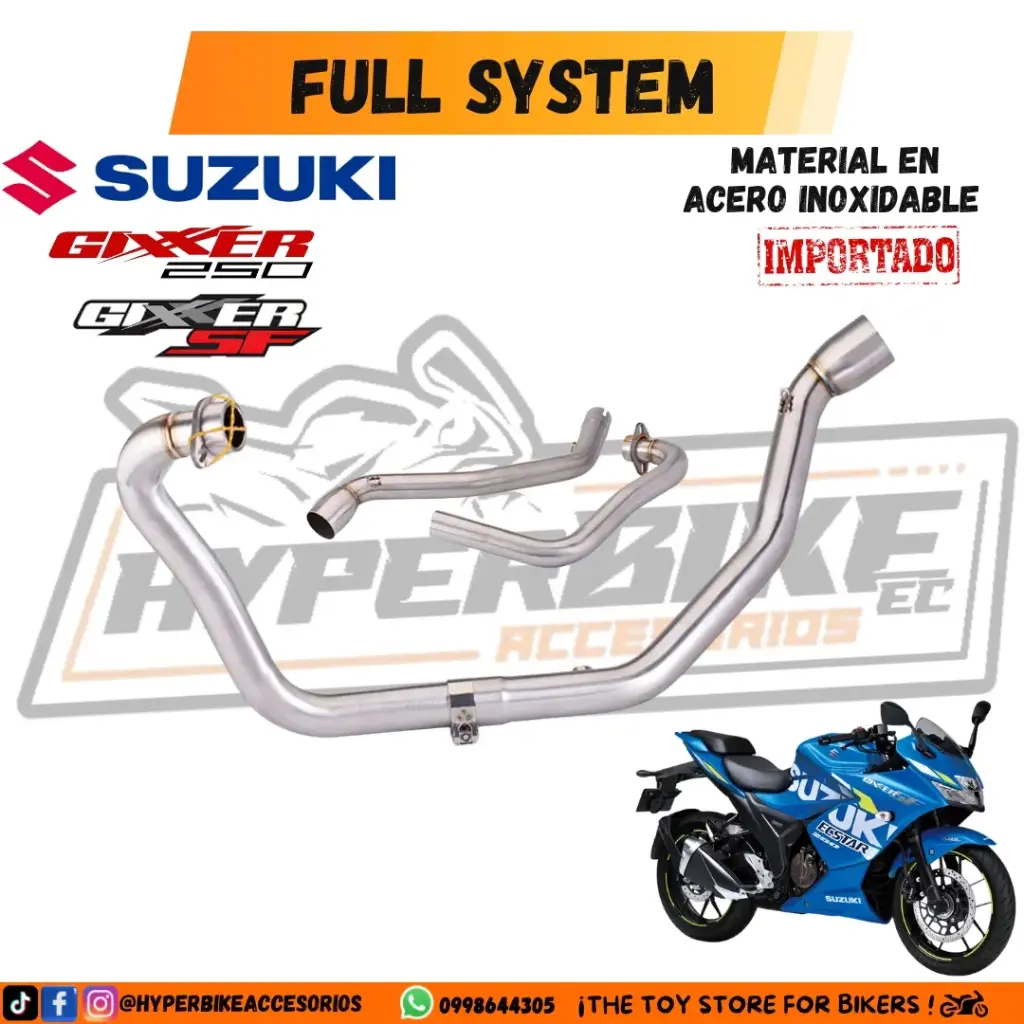Full System Suzuki Gixxer 250 / Gixxer SF