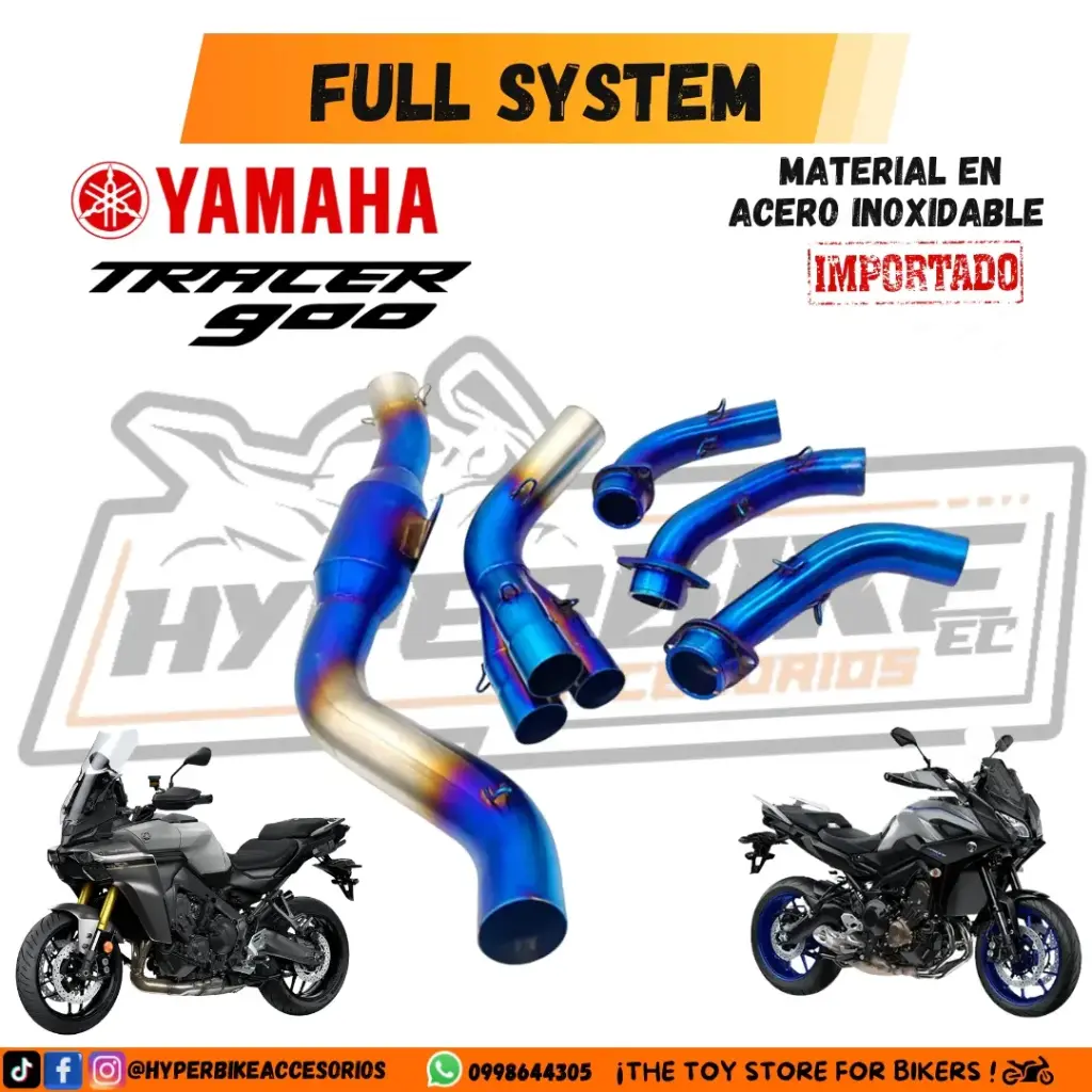 Full System Tornasol Yamaha Tracer 900