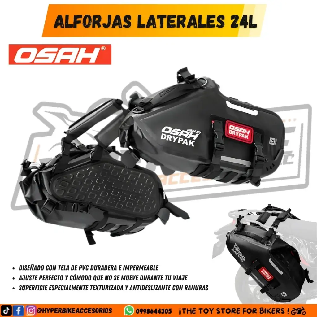 Alforjas Laterales OSAH 24L