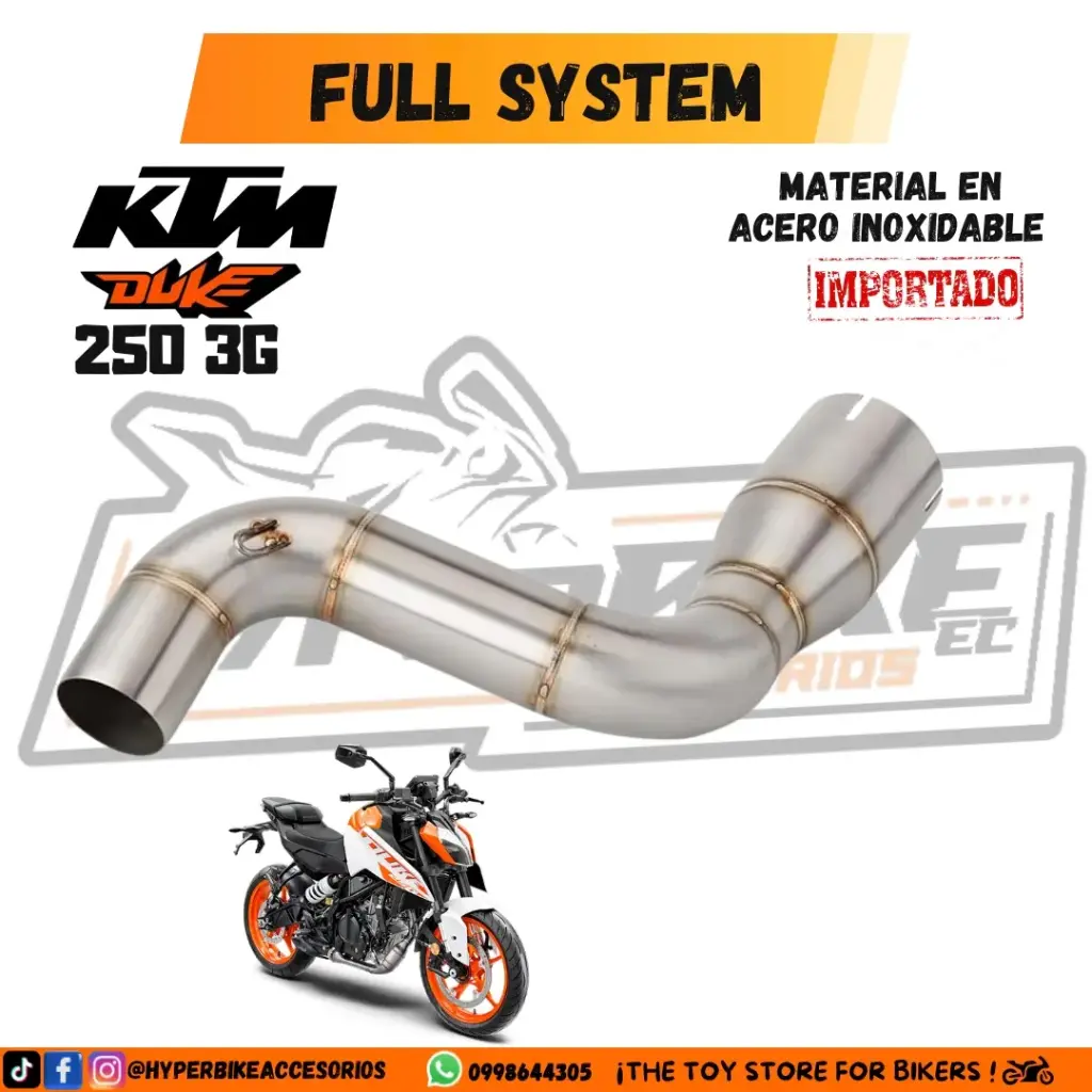 Full System KTM Duke 250/390 3G