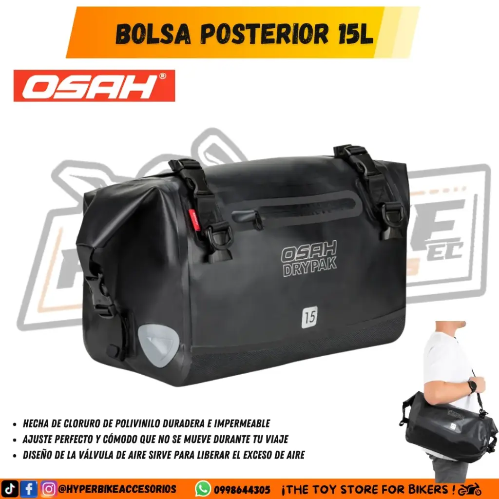 Bolso Posterior 15L