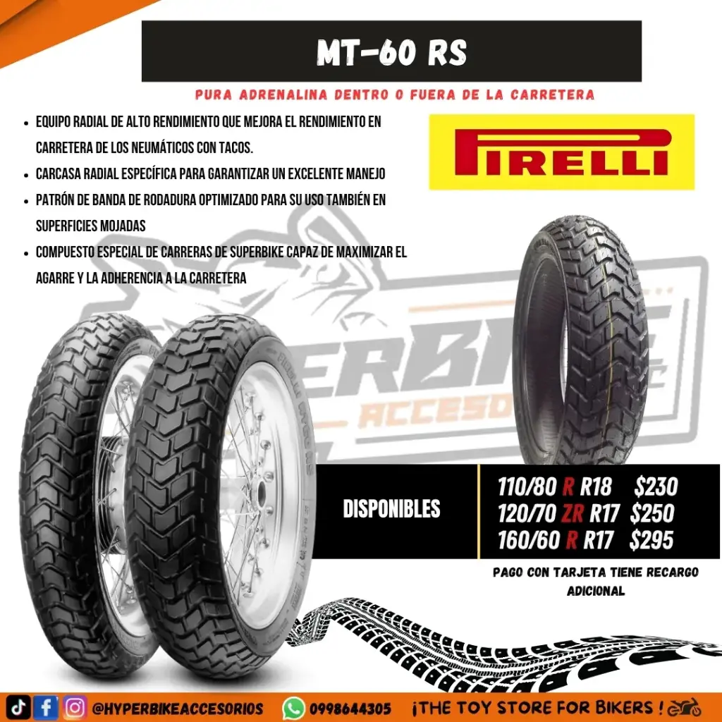Neumaticos MT-60 RS