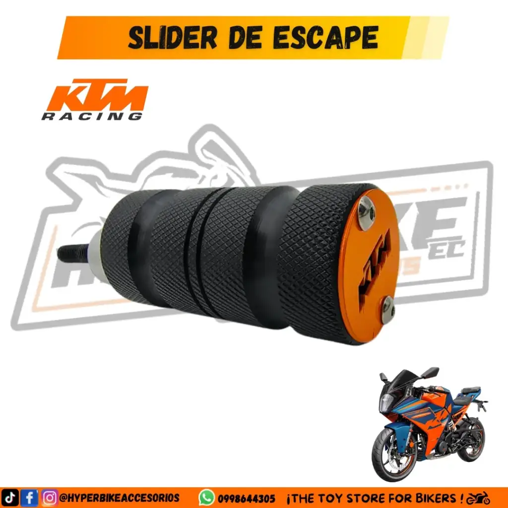 Slider de Escape KTM