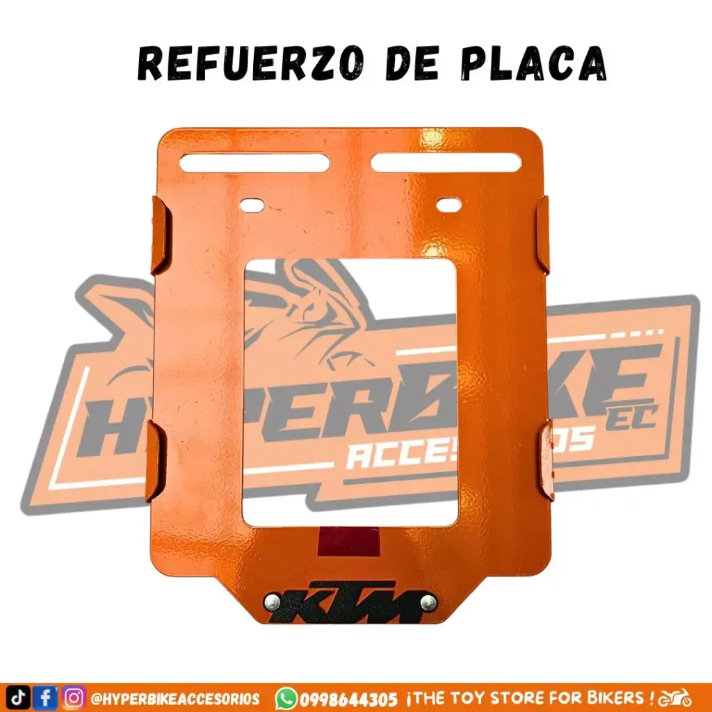Refuerzo de Placa KTM