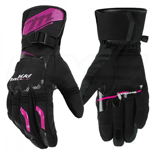 GUANTE MADBIKE NEGRO/ROSADO