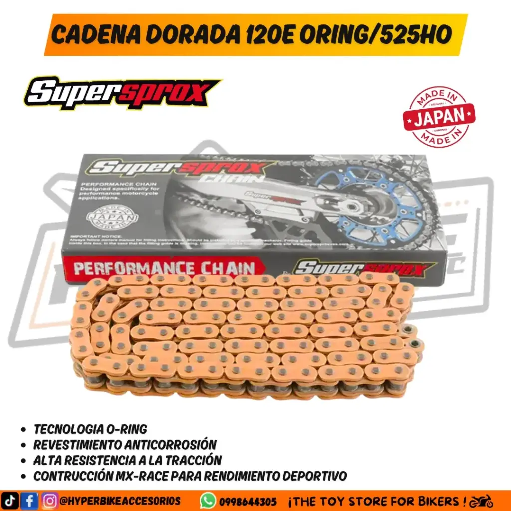 Cadena Dorada 120E / 525HO
