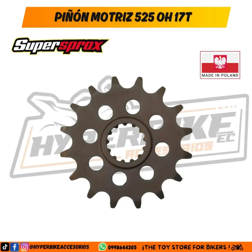 Piñón Motriz 525 17T