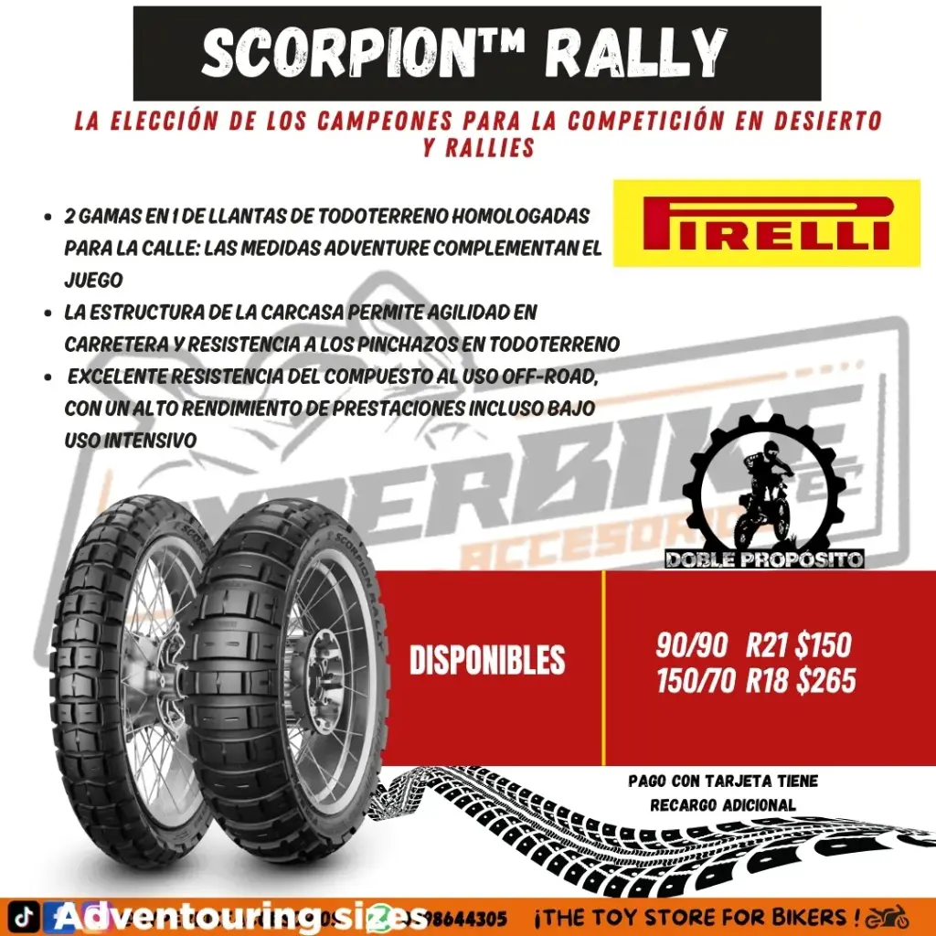 Neumáticos Scorpion Rally