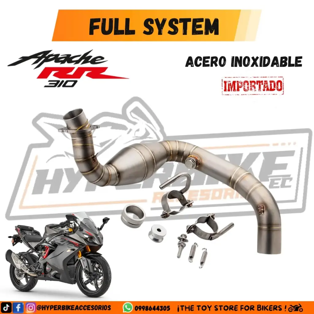 Full System Acero Inoxidable Apache 310 rr