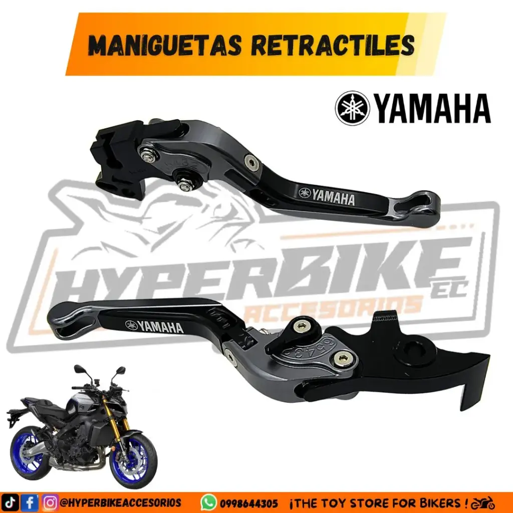 Maniguetas Retractiles Yamaha