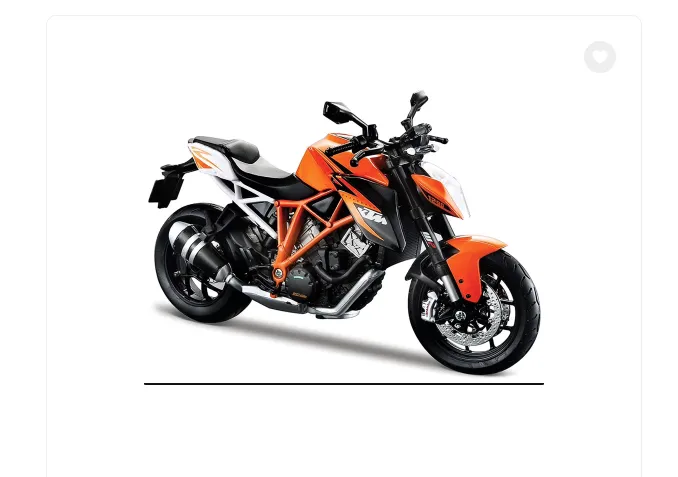 KTM 1290 SUPER DUKE R MAISTO