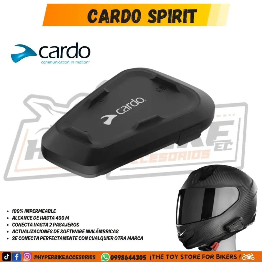 Intercomunicador Cardo SPIRIT