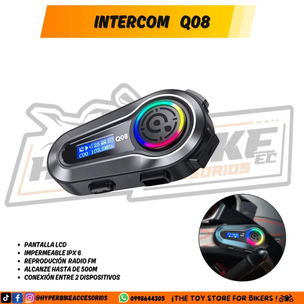 Intercomunicador Q 08