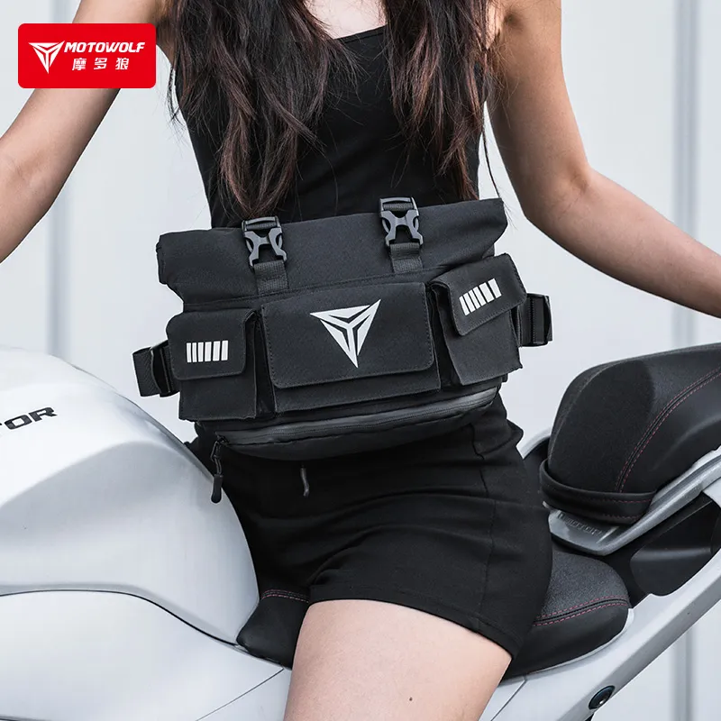 RIÑONERA MOTOWOLF 7L (NEGRO)