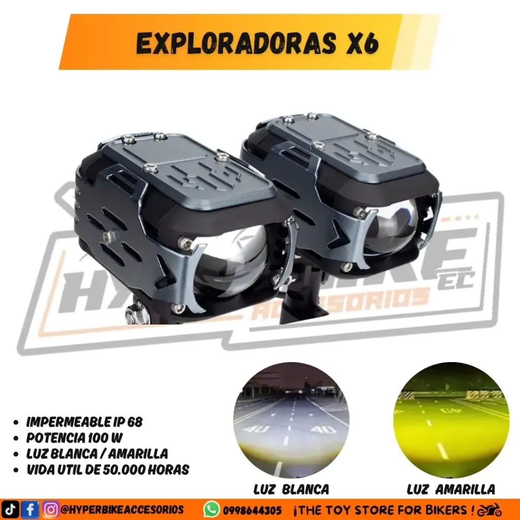 EXPLORADORAS X6