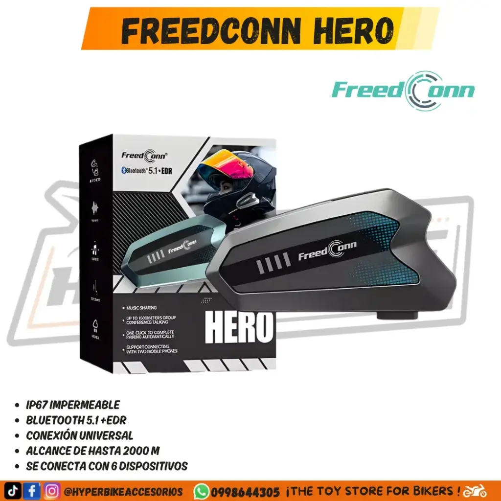 INTERCOMUNICADOR FREEDCONN HERO